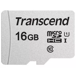 Transcend microSDHC 300S-A  16GB Class 10 UHS-I U1