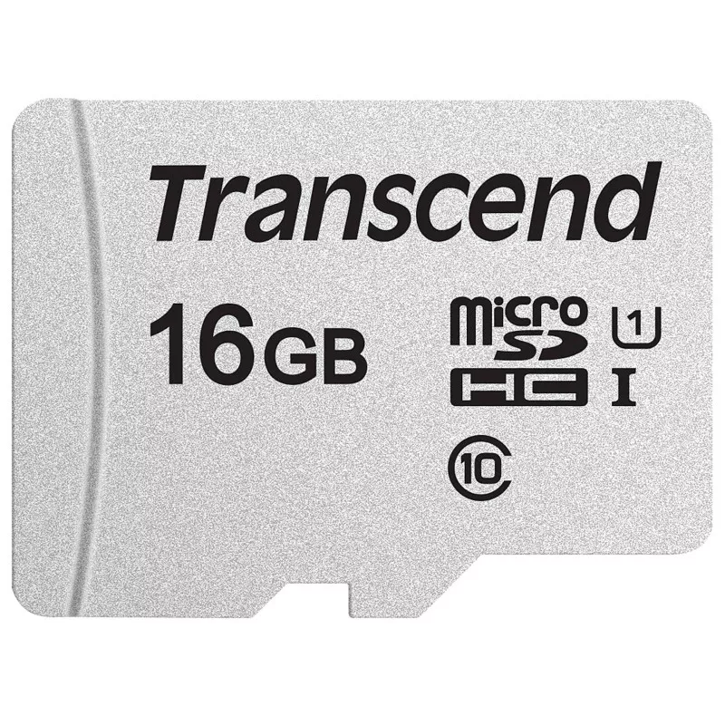 Transcend microSDHC 300S-A  16GB Class 10 UHS-I U1