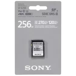 Sony SDXC E series         256GB UHS-II Class 10 U3 V60