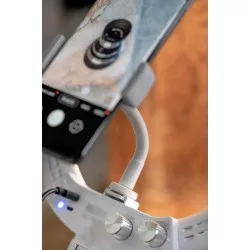 Lampa pierścieniowa LED Newell RL-10A Arctic White + statyw