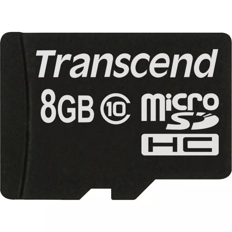 Transcend microSDHC          8GB Class 10 + adapter SD