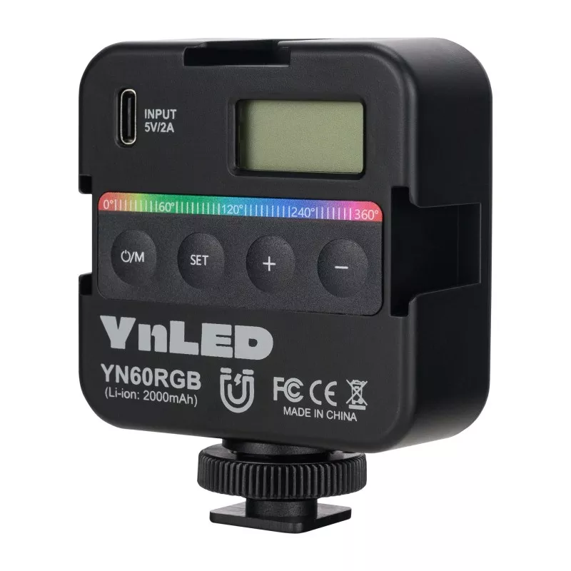 Lampa LED Yongnuo YN60 RGB - WB (2500 K - 9500 K)