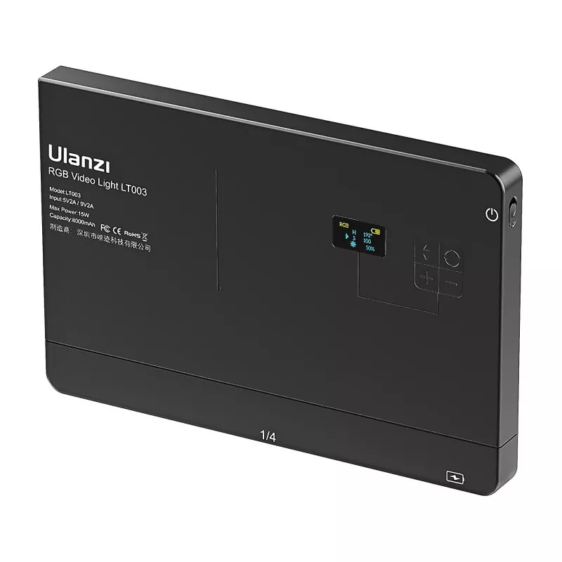 Lampa LED Ulanzi LT003 - RGB, WB (2500 K - 9000 K)