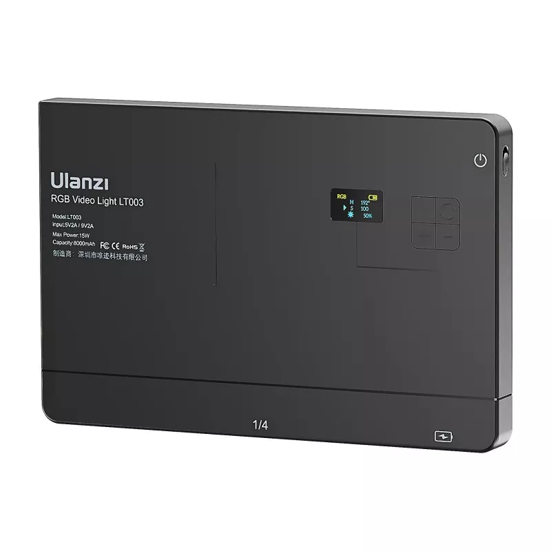 Lampa LED Ulanzi LT003 - RGB, WB (2500 K - 9000 K)