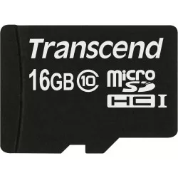 Transcend microSDHC         16GB Class 10 + adapter SD