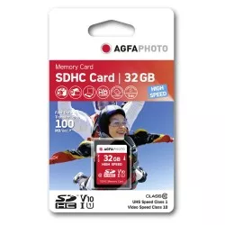 AgfaPhoto SDHC karta 32GB High Speed Class 10 UHS I U1 V10