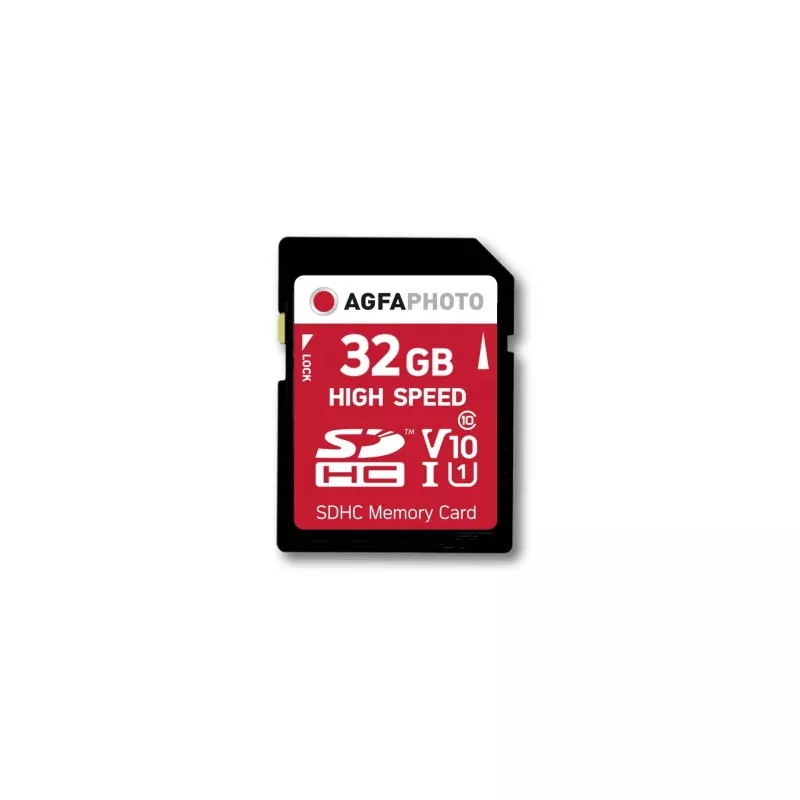 AgfaPhoto SDHC karta 32GB High Speed Class 10 UHS I U1 V10