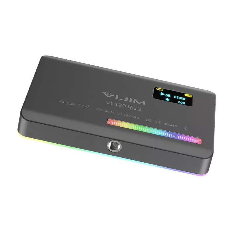 Lampa LED Ulanzi VL120 - RGB, WB (2500 K - 9000 K)