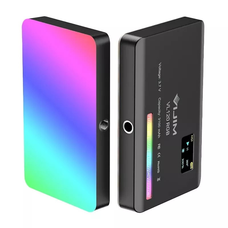 Lampa LED Ulanzi VL120 - RGB, WB (2500 K - 9000 K)