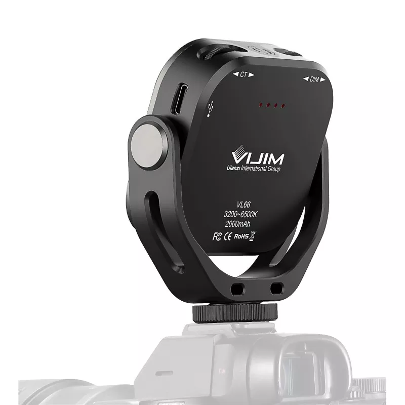 Lampa LED Ulanzi VL66 - WB (3200 K - 6500 K)