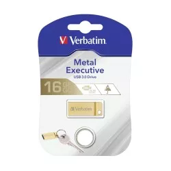 Verbatim metalowa Executive 16GB USB 3.0 zloty