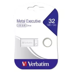 Verbatim metalowa Executive 32GB USB 2.0 srebrny