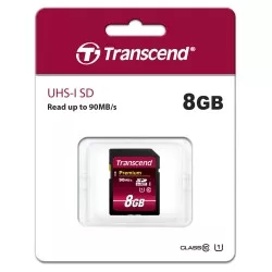 Transcend SDHC               8GB Class 10 UHS-I 400x Premium