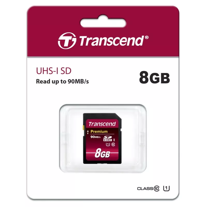 Transcend SDHC               8GB Class 10 UHS-I 400x Premium