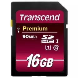 Transcend SDHC              16GB Class 10 UHS-I 400x Premium
