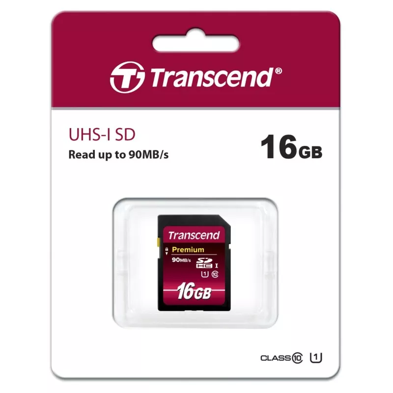 Transcend SDHC              16GB Class 10 UHS-I 400x Premium
