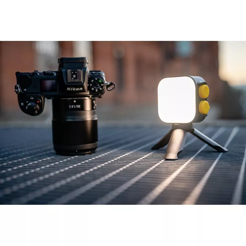 Lampa LED Newell RGB Cutie Pie - czarna