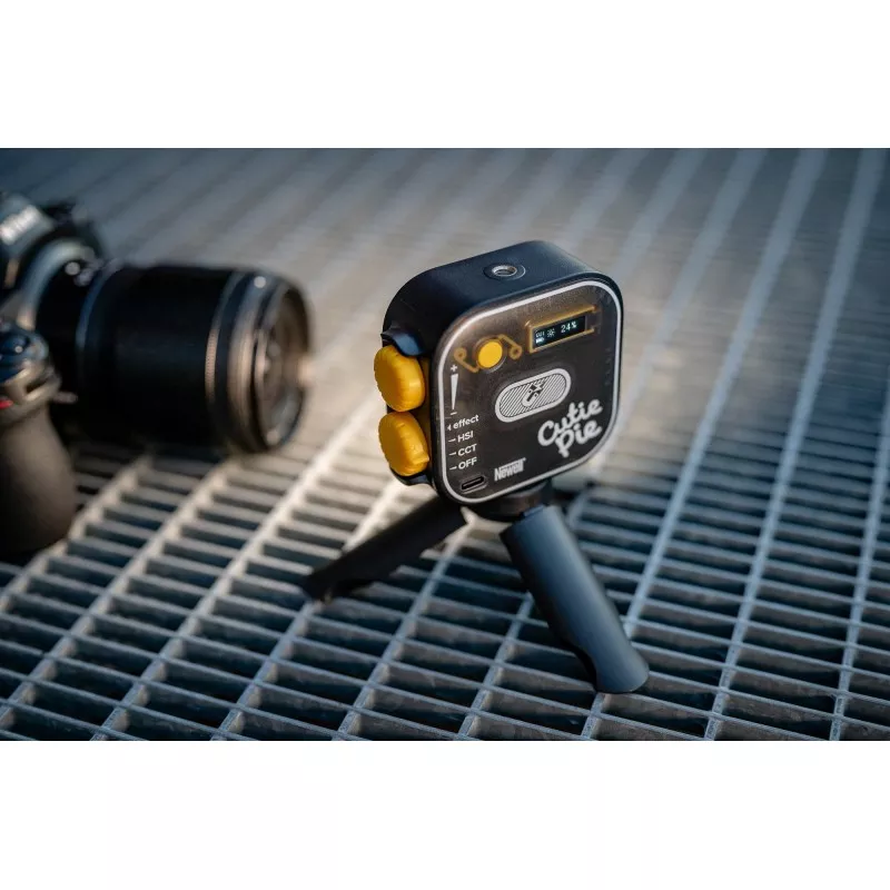 Lampa LED Newell RGB Cutie Pie - czarna