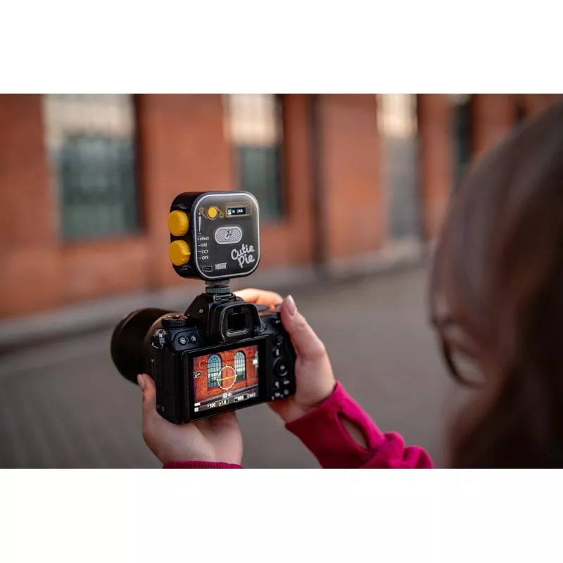 Lampa LED Newell RGB Cutie Pie - czarna