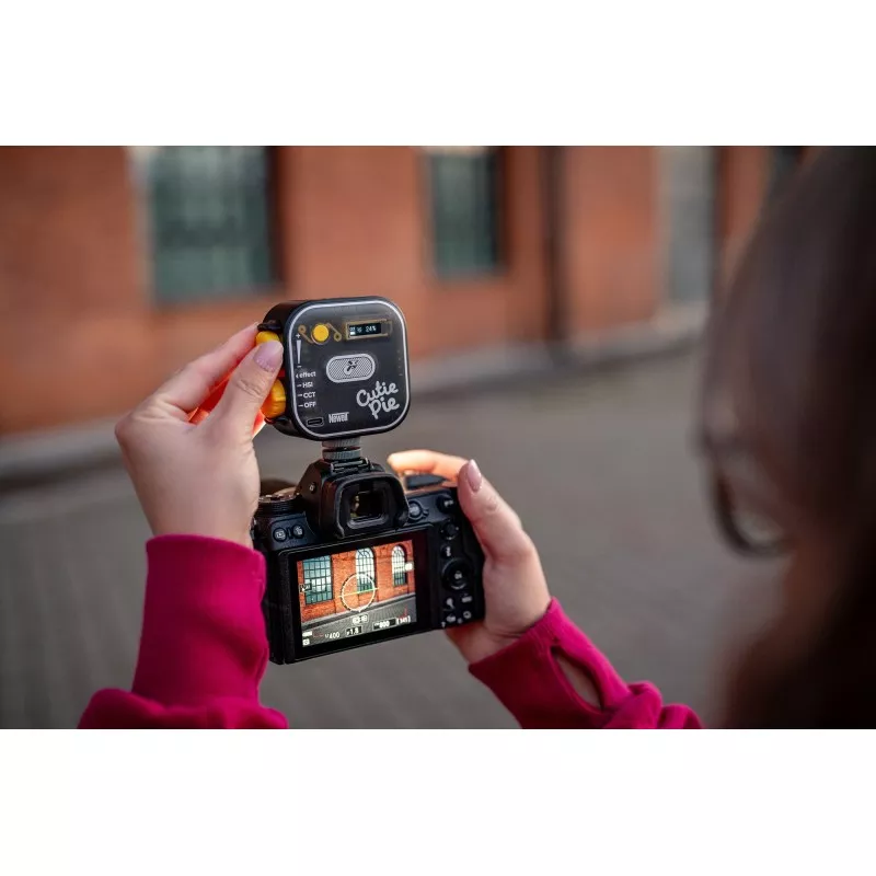 Lampa LED Newell RGB Cutie Pie - czarna