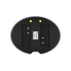 Ładowarka dwukanałowa Newell SDC-USB do akumulatorów DMW-BLG10 do Panasonic