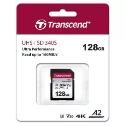 Transcend SDXC 340S        128GB Class 10 UHS-I U3 A2 V30