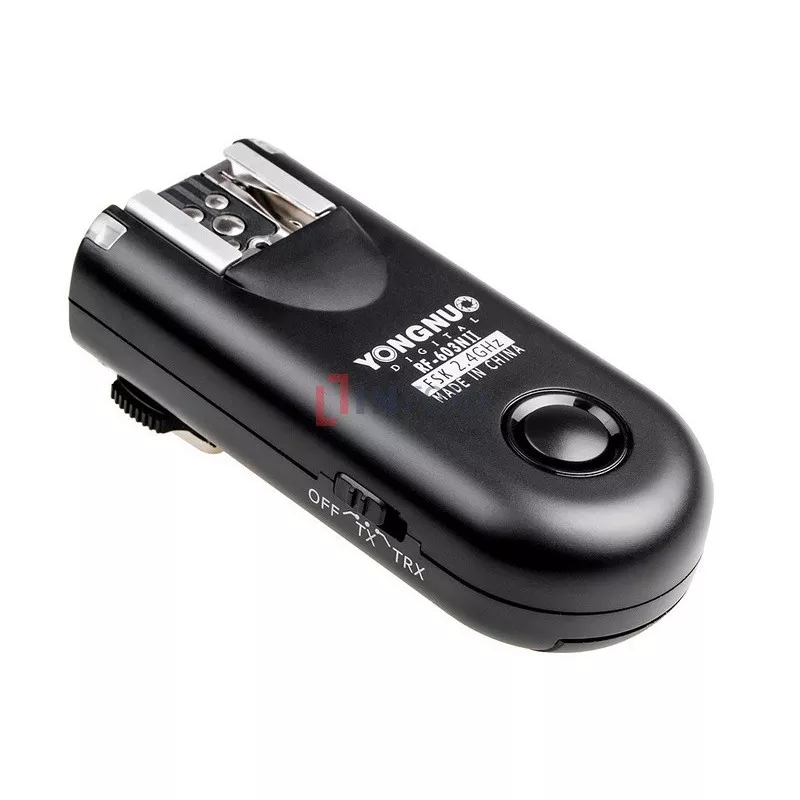 Zestaw dwóch wyzwalaczy radiowych Yongnuo RF603C II z kablem C1 do Canon