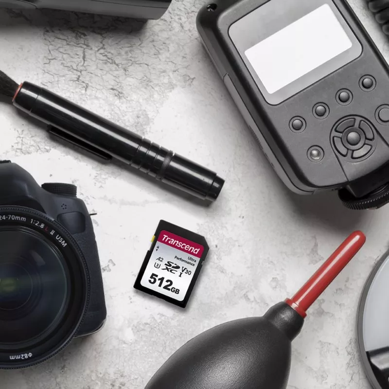 Transcend SDXC 340S        512GB Class 10 UHS-I U3 A2 V30