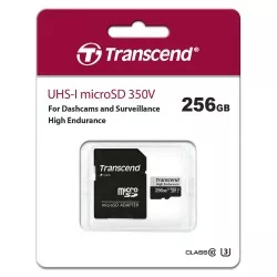 Transcend microSDXC 350V   256GB Class 10 UHS-I U1