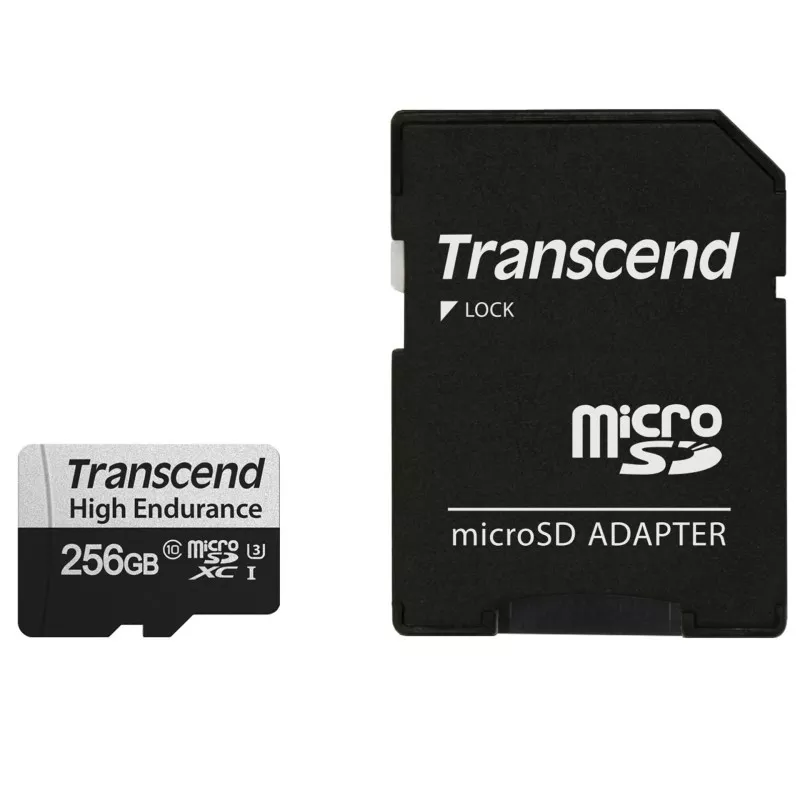 Transcend microSDXC 350V   256GB Class 10 UHS-I U1