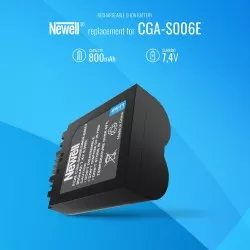 Akumulator Newell zamiennik CGA-S006E do Panasonic