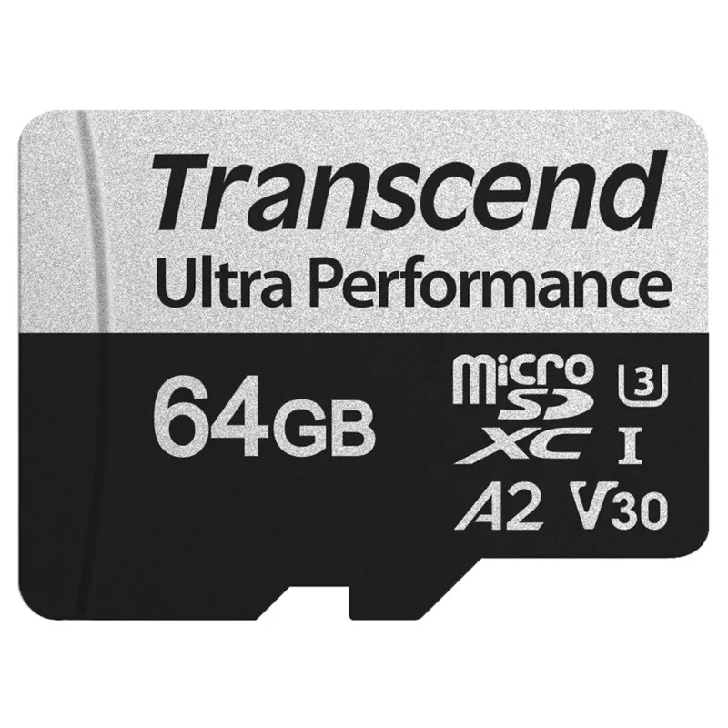 Transcend microSDXC 340S    64GB Class 10 UHS-I U3 A2