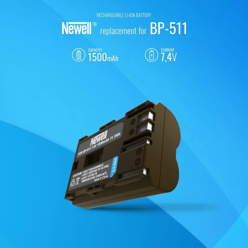 Akumulator Newell zamiennik BP-511 do Canon