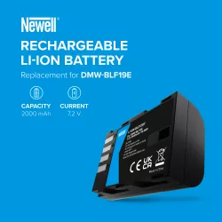 Akumulator Newell zamiennik DMW-BLF19E do Panasonic