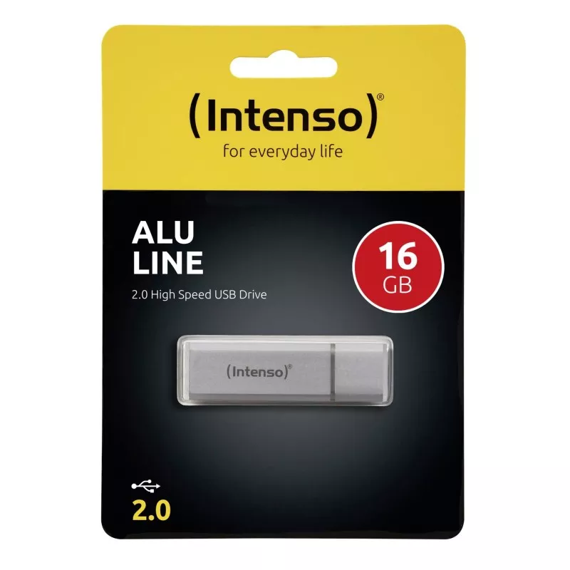 Intenso Alu Line srebrny 16GB USB Stick 2.0