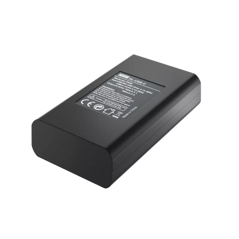 Ładowarka dwukanałowa Newell DL-USB-C do akumulatorów NP-FW50 do Sony