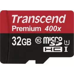 Transcend microSDHC         32GB Class 10 UHS-I 400X
