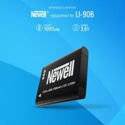 Akumulator Newell zamiennik LI-90B do Olympus