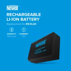 Akumulator Newell zamiennik EN-EL20 do Nikon