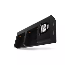 Ładowarka dwukanałowa Newell DL-USB-C do akumulatorów NP-F550/770/970 do Sony
