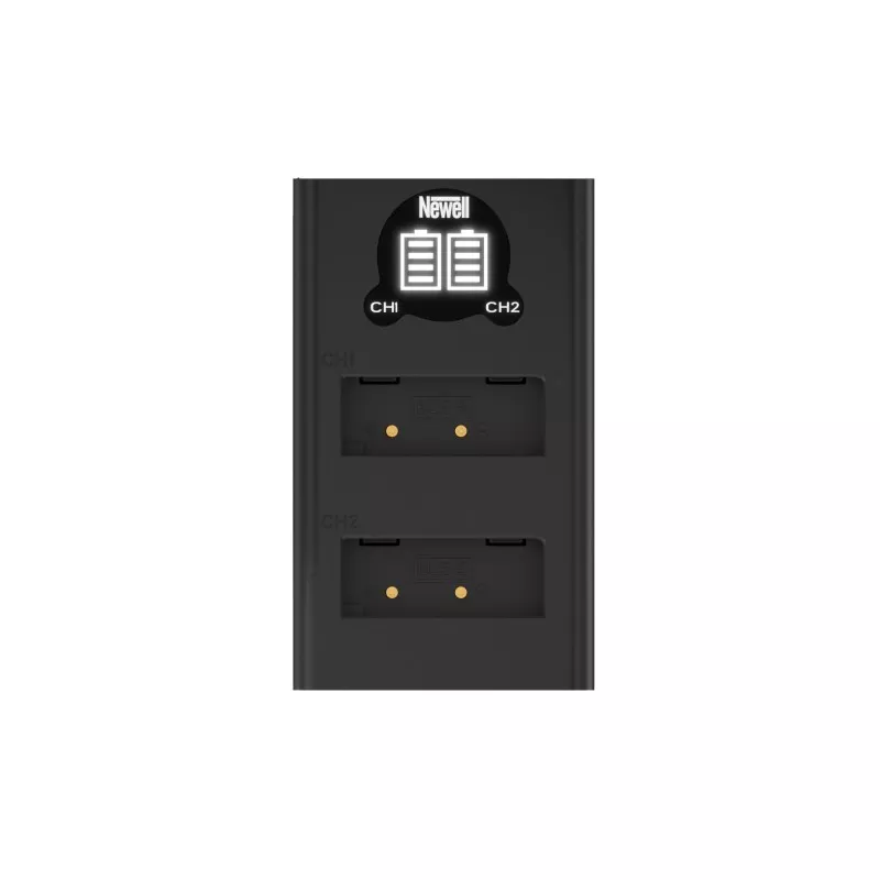 Ładowarka dwukanałowa Newell DL-USB-C do akumulatorów PS-BLS5 do Olympus