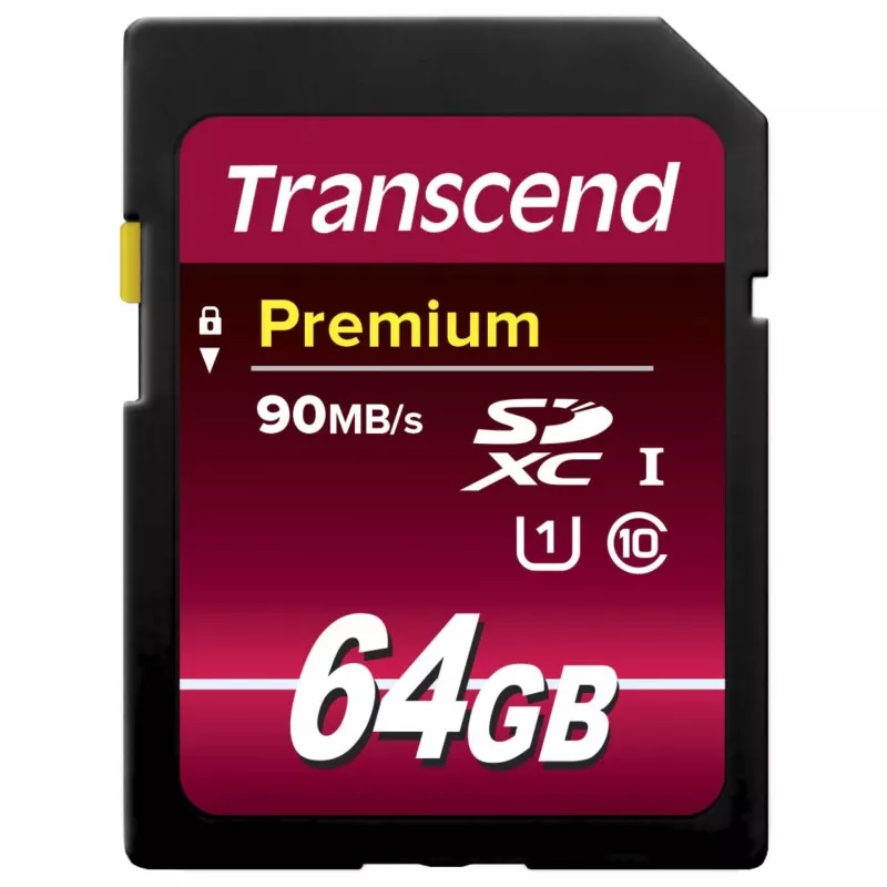 Transcend SDXC              64GB Class 10 UHS-I 400x Premium