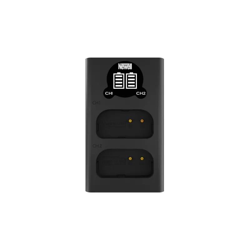 Ładowarka dwukanałowa Newell DL-USB-C do akumulatorów DMW-BLJ31 do Panasonic