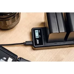 Ładowarka Newell Ultra Fast Type-C do akumulatorów serii NP-F, NP-FM do Sony