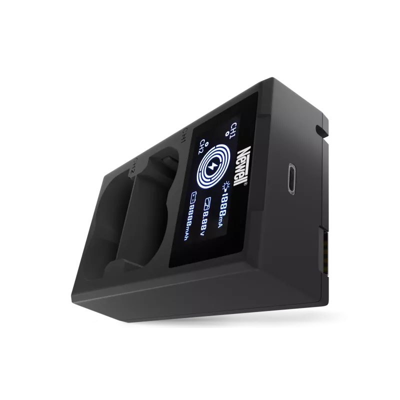 Ładowarka dwukanałowa Newell FDL-USB-C do akumulatorów NP-W235 do Fujifilm