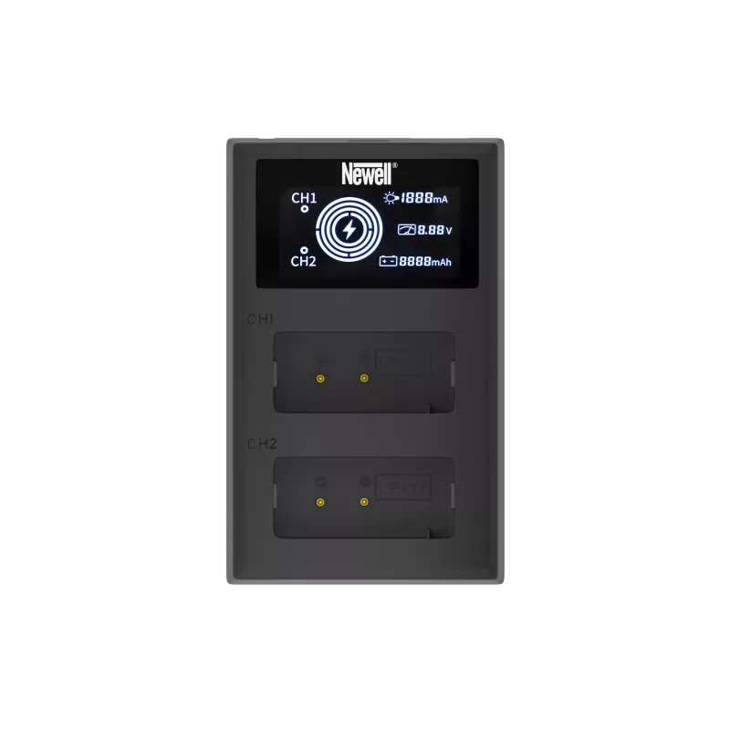 Ładowarka dwukanałowa Newell FDL-USB-C do akumulatorów LP-E17 do Canon
