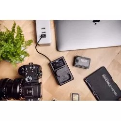 Ładowarka dwukanałowa Newell FDL-USB-C do akumulatorów LP-E12 do Canon