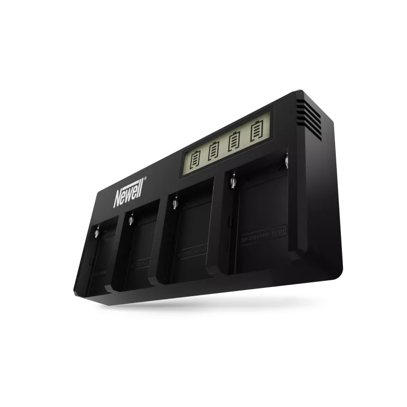 Ładowarka czterokanałowa Newell DF-4CH do akumulatorów NP-F do Sony