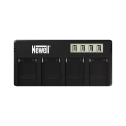 Ładowarka czterokanałowa Newell DF-4CH do akumulatorów NP-F do Sony