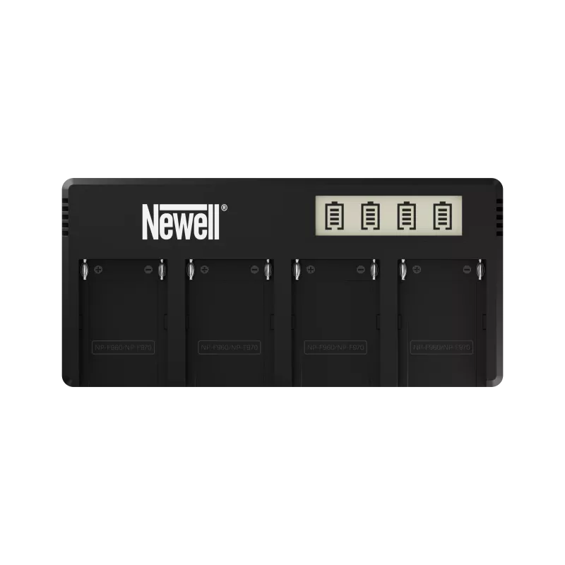 Ładowarka czterokanałowa Newell DF-4CH do akumulatorów NP-F do Sony